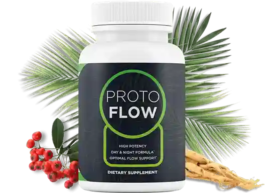 ProtoFlow Prostate Support Supplement — Natural Formula Day Night USA